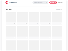 Tablet Screenshot of muabanhay.com